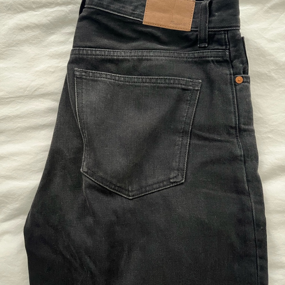 Madewell Women's Black Straight Leg Jeans